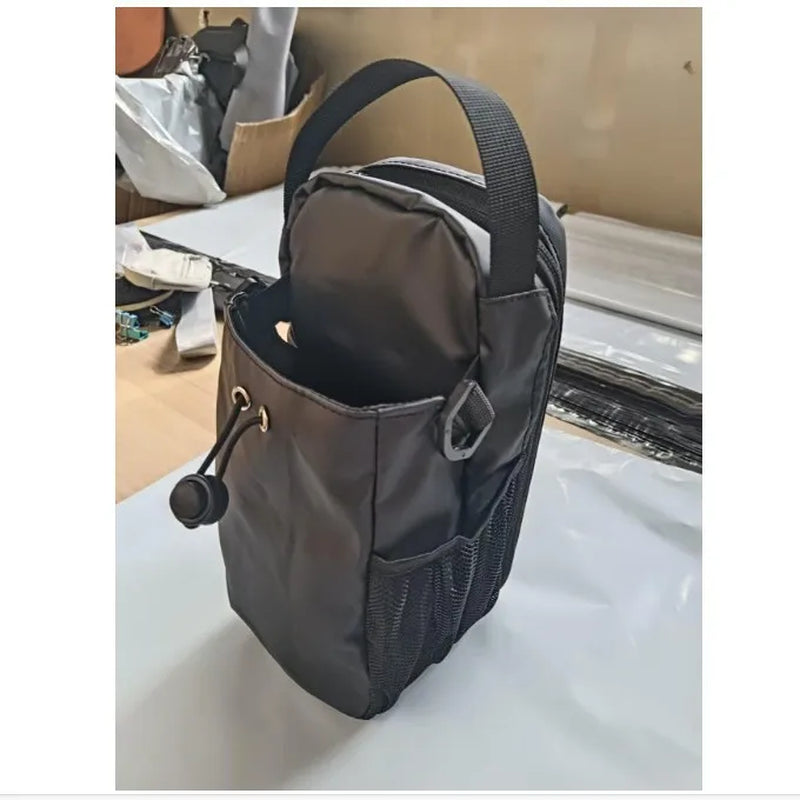 Premium Magnetic Gym Water Bottle Holder Sports Crossbody Bag Leakproof Sweatproof Workout Pouch