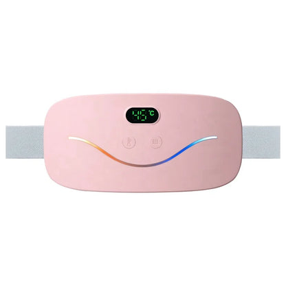 Smart Library Menstrual Period Pain Relief Warm Heating Belt Period Cramp Massager Portable Heating Pads for Menstrual Cramps