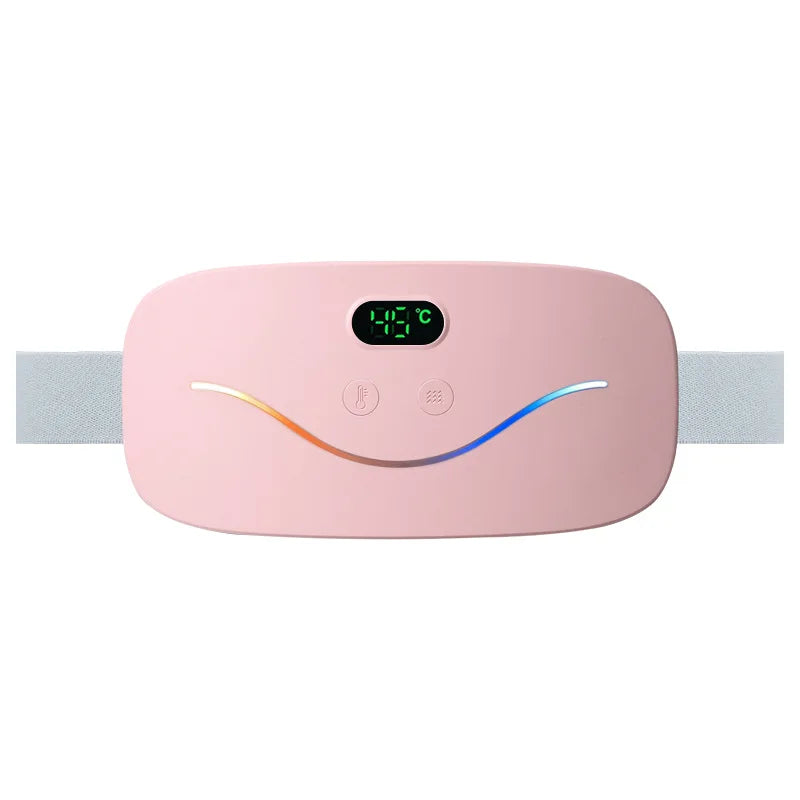 Smart Library Menstrual Period Pain Relief Warm Heating Belt Period Cramp Massager Portable Heating Pads for Menstrual Cramps