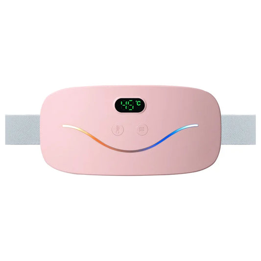 Smart Library Menstrual Period Pain Relief Warm Heating Belt Period Cramp Massager Portable Heating Pads for Menstrual Cramps